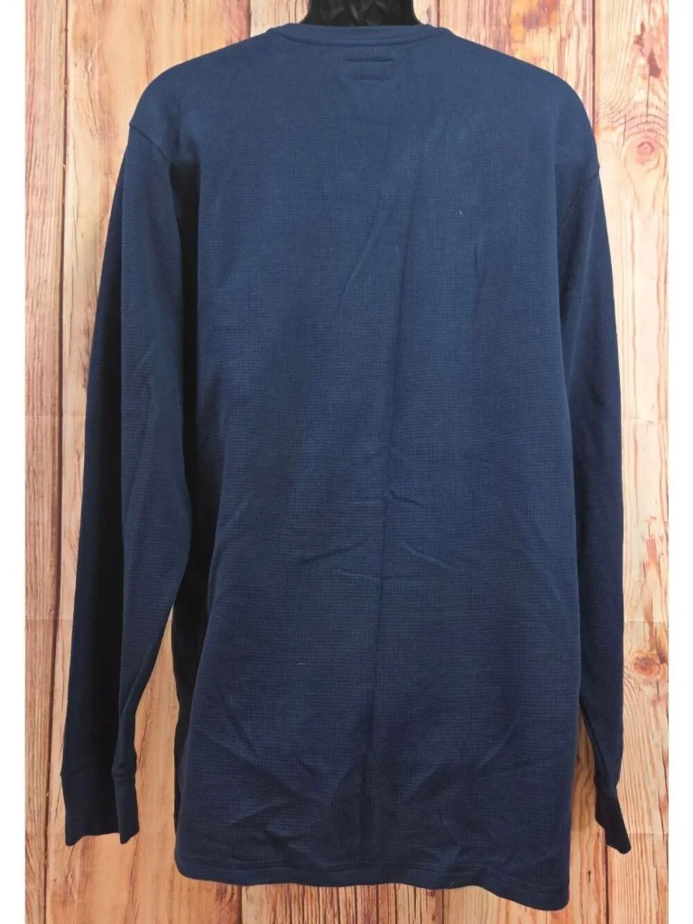 Polo Ralph Lauren Mens Navy Long Sleeve Thermal Shirt Large